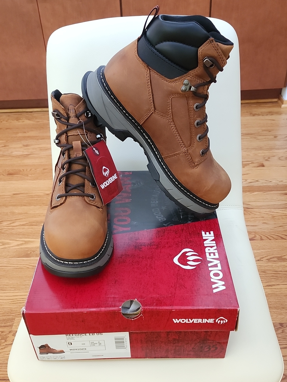 Wolverine ReForce EnergyBound™ 6" CarbonMax® Work Boot - NIB (box A)